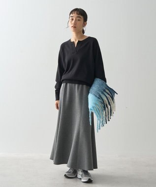 AMERICAN HOLIC マーメイドポンチスカート Gray Mixture