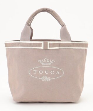 TOCCA 【選べる2種類のデザイン！】MEMORIES OF TOCCA CANVAS TOTE トートバッグ ベージュ系