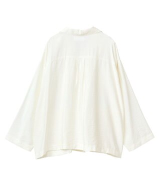 Green Parks ■ＥＳＣＡＲ　リネンライクオーバーサイズジャケット Off White