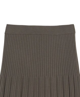 JOSEPH 【洗える】メリノウールリブ　ニットスカート Mushroom