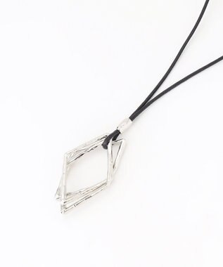 自由区 フレームロンバス ネックレス シルバー系