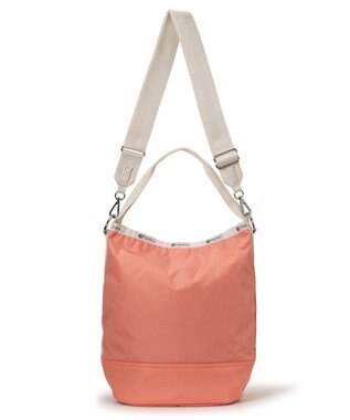 LeSportsac CONVERTIBLE BUCKET BAG/コーラルパンチ/メレンゲ コーラルパンチ/メレンゲ