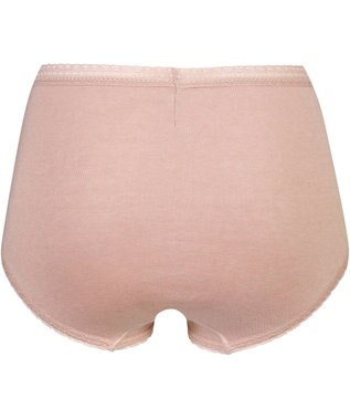 Wing ショーツ あったか裏起毛 綿混(身生地部) やさしい肌あたり はきこみ丈ふかめ 秋 冬 EC4023 ウイング／ワコール シェルピンク