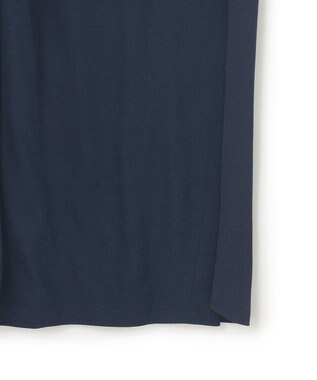 BEIGE， 【WEB限定・洗える】MELISSA / バックシフォンスキッパーロングワンピース Navy