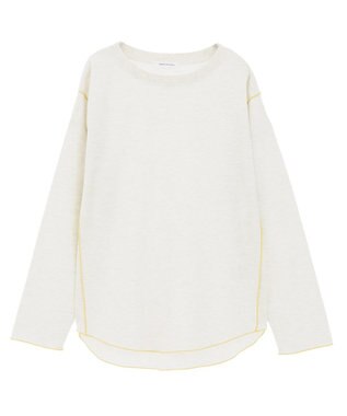 AMERICAN HOLIC ワッフル配色メロープルオーバー Oatmeal