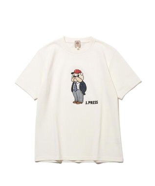 J.PRESS MEN 新デザイン【BULLDOG BOY】プリント Tシャツ