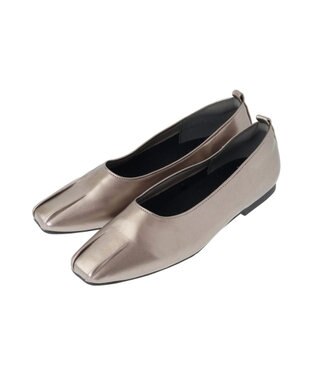 AMERICAN HOLIC 整履きフロントタックパンプス Bronze