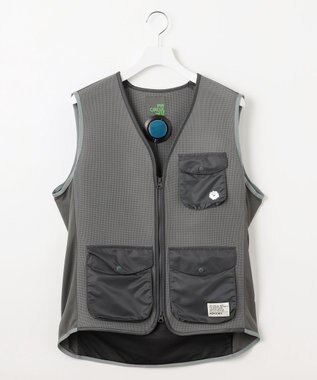 PW CIRCULUS 【UNISEX】ペルチェベスト ゴルフ グレー系
