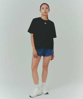 OP／FILA 【Kappa】半袖ロゴTシャツ ブラック