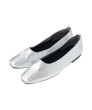 AMERICAN HOLIC 整履きフロントタックパンプス Silver