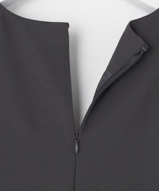 J.PRESS LADIES L 【洗える】RELAXIONツイル ジャンパースカート スレート系