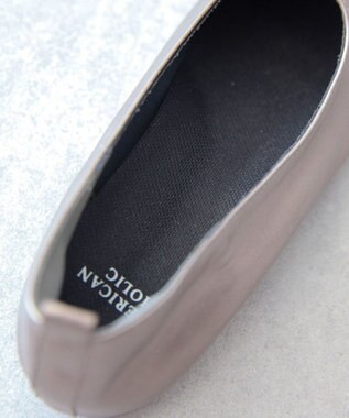 AMERICAN HOLIC 整履きフロントタックパンプス Bronze