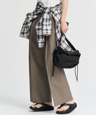 23区 【先行予約】MANTECOブライトワッシャー ワイドパンツ