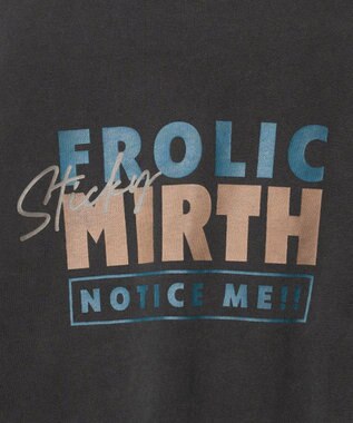 WEGO ヴィンテージライクピグメントスウェット 柄2