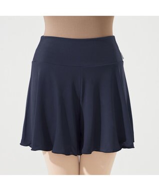 Chacott キュロットスカート ネイビー