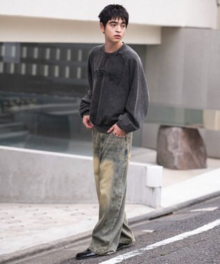 WEGO ショートグラフィックプルオーバー ブラックその他