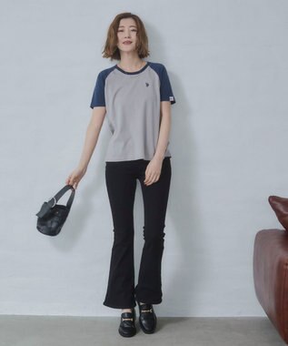 WEGO 【SMLサイズ展開】U.S. POLO ASSN.別注コンパクトTシャツ 柄2