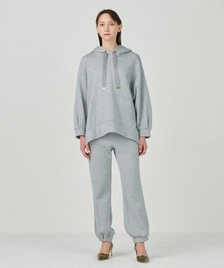  ラメ起毛裏毛トラックパンツ