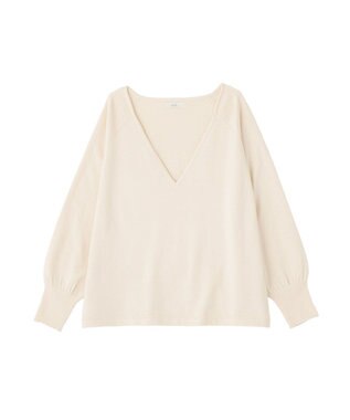 earth music&ecology ディープＶネックプルオーバー