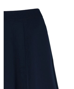 Green Parks 〈選べるきれシル〉フレアミディ丈スカート Dark Navy