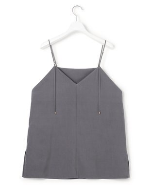 23区 【先行予約】ドレープツイル 2WAY キャミソール グレー系