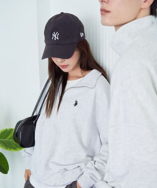 WEGO 【ユニセックス着用ITEM】別注　U.S POLO ASSN.　ハーフZIPPO グレーその他