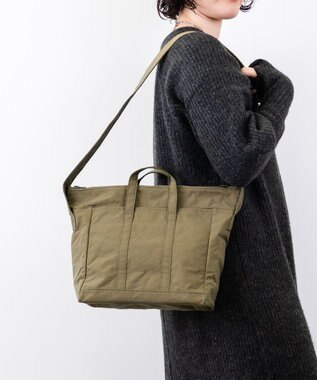 NIZYU KANO 【はまじコラボ】Airyトート Sサイズ カーキ