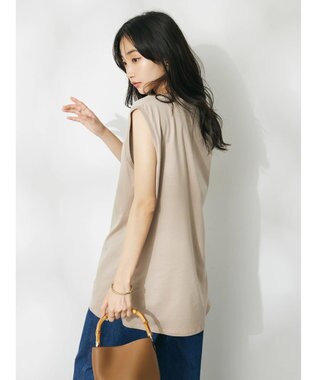CRAFT STANDARD BOUTIQUE ＧＥＮＩＡＬ　プリントタンクトップ Brown