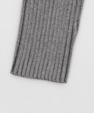 WEGO 【2025年秋冬新作】リブハイネックショートニット グレーその他