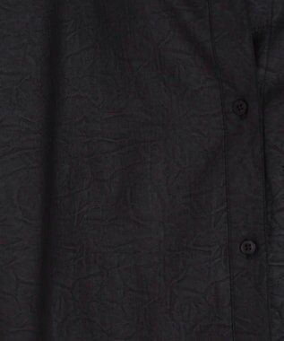 WEGO 【ANGIE VINTAGE】レザーライクシャツ＆スカートセットアップ ブラック