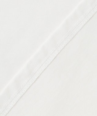 23区 【R(アール)】プレミアムコットンジャージー フリルスリーブカットソー オフホワイト系