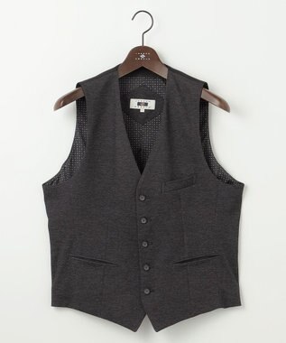JOSEPH ABBOUD 【キングサイズ・ストレッチ/多機能】ツィーディジャージ ベスト グレー系