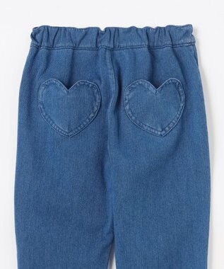 ANY KIDS 【洗濯機可能】ときめきストレッチ カットソーパンツ インディゴ