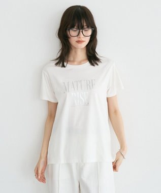 YECCA VECCA 【接触冷感】メッセージロゴTee A