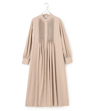 23区 【新色追加/洗える】ヴィンテージライトタフタ ブザム ワンピース ベージュ系