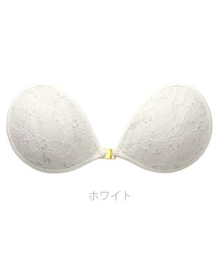 BRADELIS New York 【NuBra / ボリュームアップ】パテッドヌーブラ ロザース ホワイト