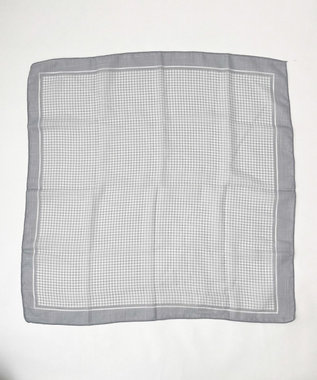 WEGO パターンバンダナ ブラックチェック1