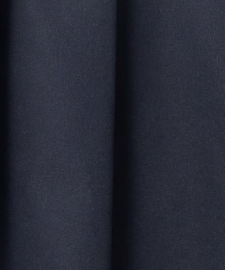 #Newans ２タックコクーンワイドパンツ ネイビー