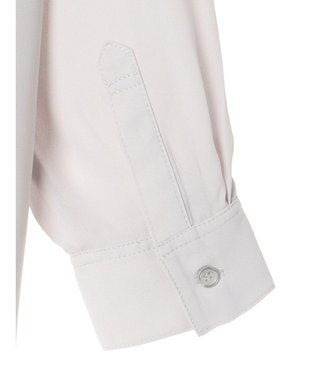 AMERICAN HOLIC ジョーゼットバックプリーツワンピース Light Gray