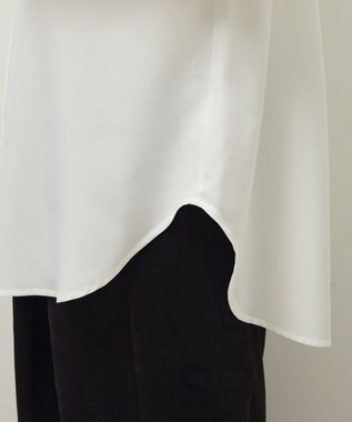 Green Parks バンドカラーインナーシャツ Off White