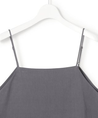 23区 【先行予約】ドレープツイル 2WAY キャミソール グレー系