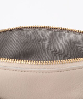 UNBILLION perche / 牛革オイル2wayテープショルダーS グレーブラック