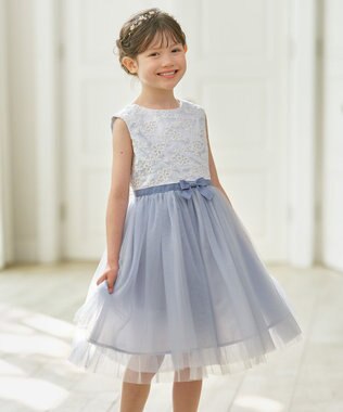 【150-160㎝】ブルーミングフラワー ドレス