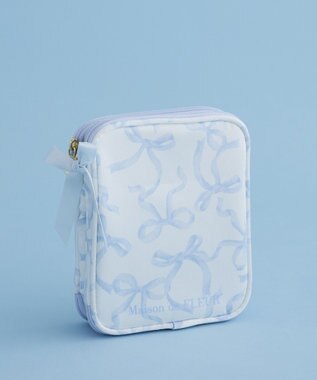 Maison de FLEUR リボンプリントマルチケース