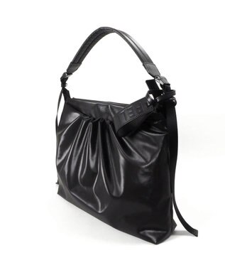 PELLE BORSA ギャザーショルダー Cheers チアーズ 4675 ブラック