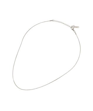 YECCA VECCA 【2本SET】ステンレス2連ネックレス Silver