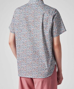 Paul Smith リバティプリント 半袖シャツ オフホワイト