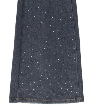 WEGO スターポケットラインストーンデニム デニム