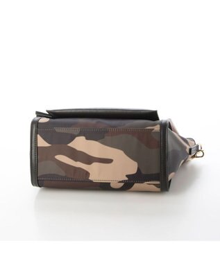 LA BAGAGERIE リサイクルレザー　フラップショルダー カーキ