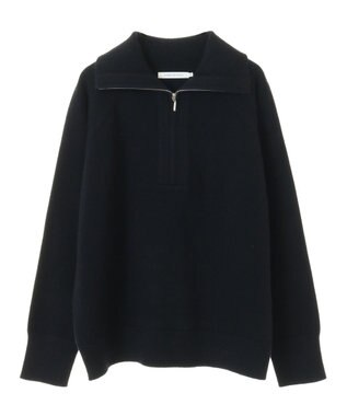 AMERICAN HOLIC バイパチハーフＺＩＰニットプルオーバー Navy